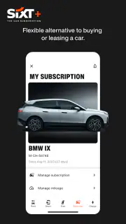 SIXT rent. share. ride. plus. screenshot 6