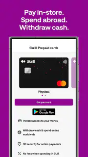Skrill - Fast, secure payments screenshot 4
