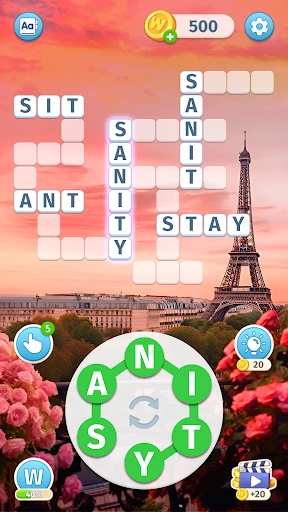 Sky Words: Word Game screenshot