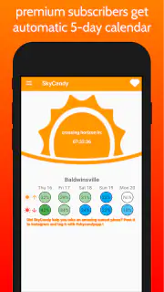 SkyCandy - Sunset Forecast App screenshot 3