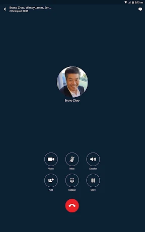 Skype for Business for Android screenshot