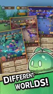 Slime Castle — Idle TD Game screenshot 2