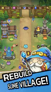 Slime Castle — Idle TD Game screenshot 3