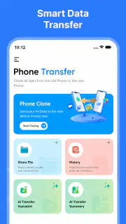 Smart Switch App File Transfer screenshot 1