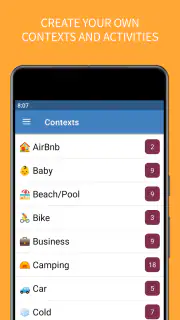 SmartPack - packing lists screenshot 4