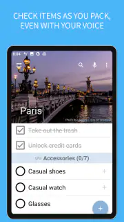 SmartPack - packing lists screenshot 6