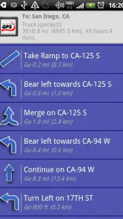 SmartTruckRoute Truck GPS Navi screenshot 2