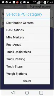 SmartTruckRoute Truck GPS Navi screenshot 4