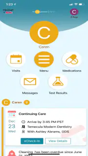 Smile Generation MyChart screenshot 3