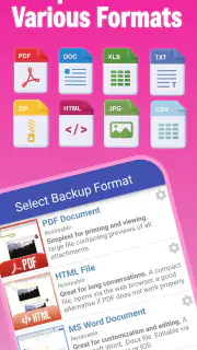 SMS Backup, Print & Restore screenshot 3
