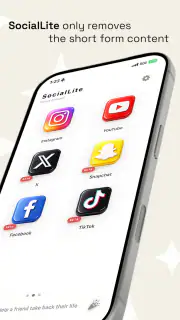 Sociallite -Block Reels&Shorts screenshot 2