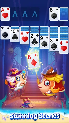 Solitaire 3D Fish screenshot