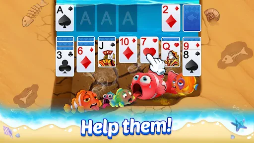 Solitaire 3D Fish screenshot