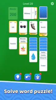 Solitaire Word Match screenshot 1