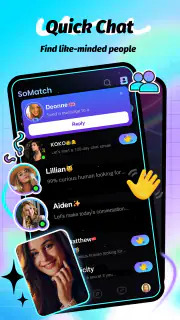 SoMatch- Online Chat & Party screenshot 5