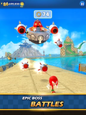 Sonic Dash Endless Runner Game screenshot