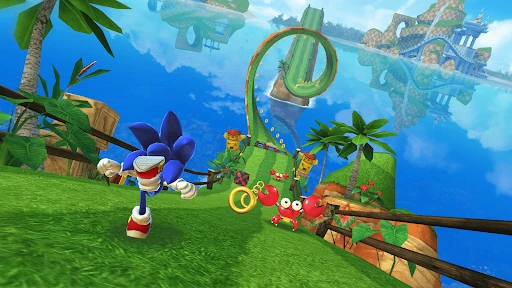 Sonic Dash Endless Runner Game screenshot