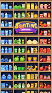 Sortime - Goods Puzzle Sorting screenshot 1