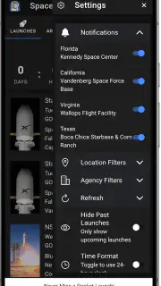 Space Launch Schedule screenshot 3