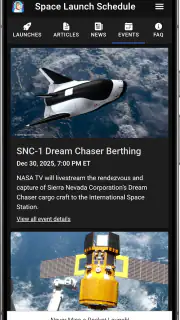 Space Launch Schedule screenshot 6