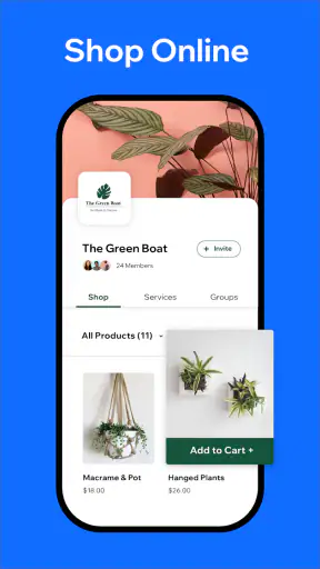 Spaces: Follow Businesses screenshot