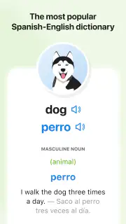 SpanishDictionary.com Learning screenshot 2