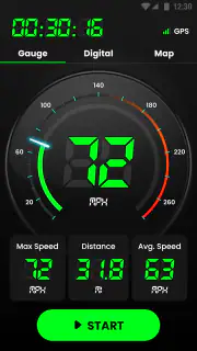 Speedometer: GPS Speedometer screenshot 2