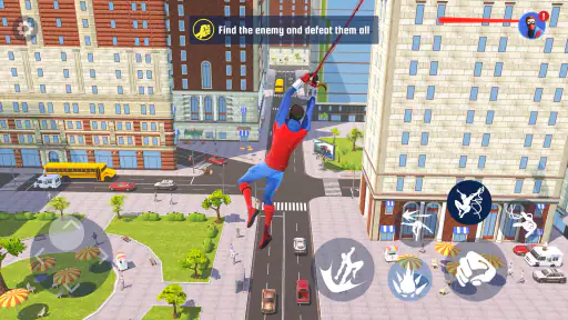 Spider Fighting: Hero Game screenshot 1