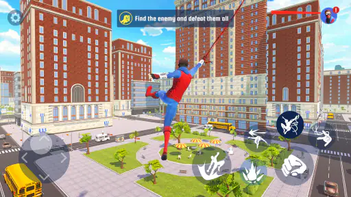 Spider Fighting: Hero Game screenshot 2