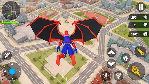 Spider Robot Hero Car Games screenshot
