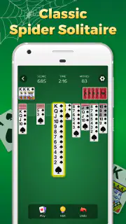 Spider Solitaire Classic Games screenshot 2