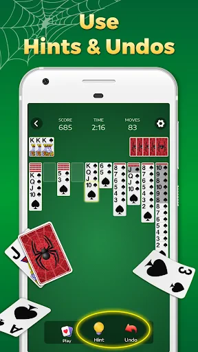 Spider Solitaire Classic Games screenshot