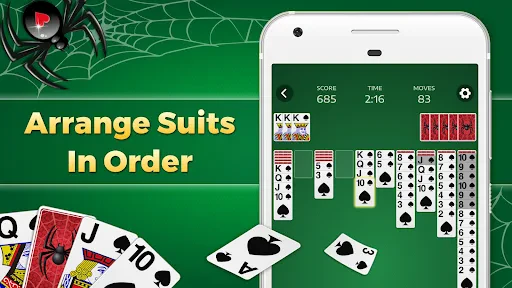 Spider Solitaire Classic Games screenshot