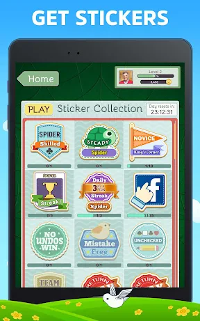 Spider Solitaire Deluxe® 2 screenshot
