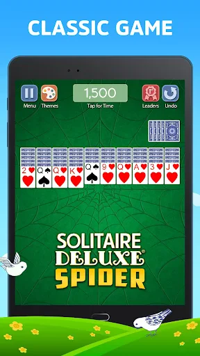 Spider Solitaire Deluxe® 2 screenshot
