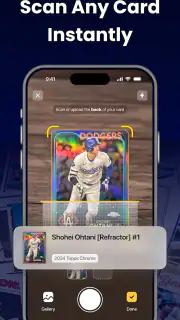 Spoly: Sports Card Scanner screenshot 1