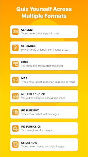 Sporcle screenshot