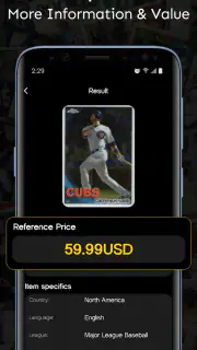 Sports Card Value Identifier screenshot 3