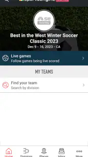 SportsEngine Tourney screenshot 1