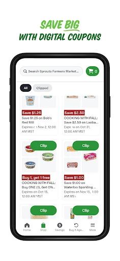 Sprouts screenshot