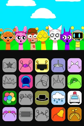 Sprunki Brainzot Music Beats screenshot