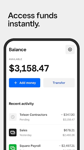 Square Point of Sale: Payment screenshot