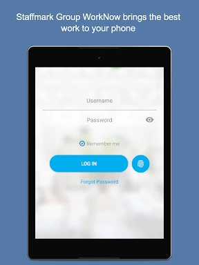 Staffmark WorkNOW screenshot