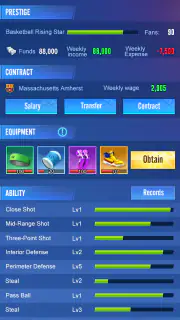 Star Rising: Basketball screenshot 3