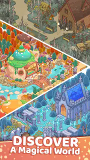 Starbrew Cafe: Mystical Merge screenshot 2