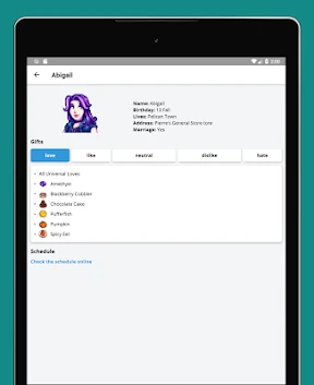 Stardew Valley Tracker screenshot
