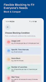 Stay Focused: Site/App Blocker screenshot 5