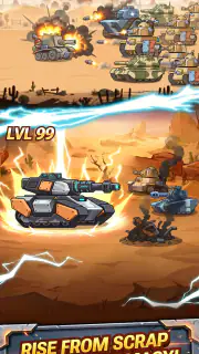 Steelborn: Tank Idle RPG screenshot 4
