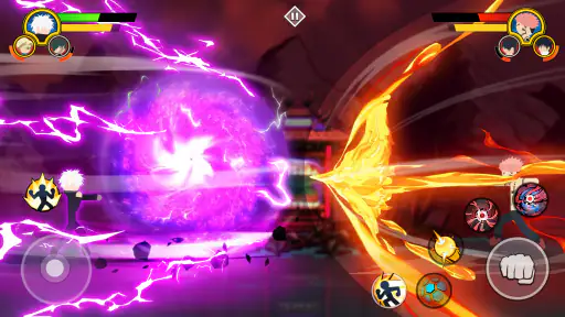 Stickman Cursed Fight 3v3 screenshot 2