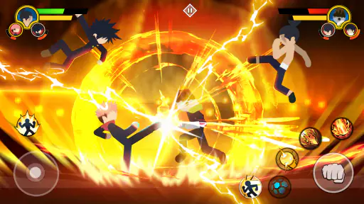 Stickman Cursed Fight 3v3 screenshot 3